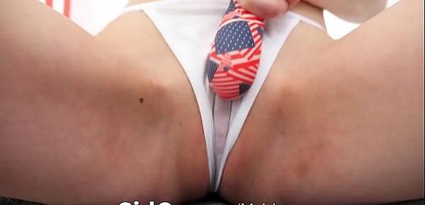 GIRLCUM Numerous Intense Orgasms Given On 4th Of July